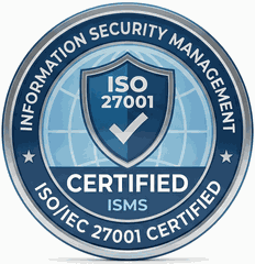 ISO/IEC 27001 certified